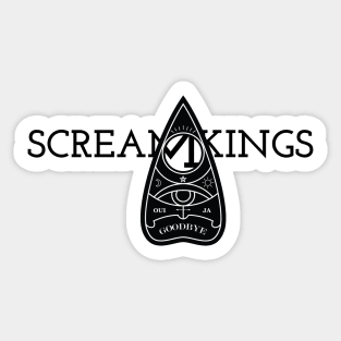 Planchette Scream Kings Logo Sticker